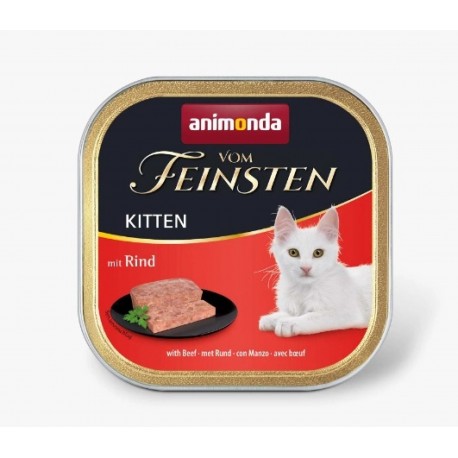 ANIMONDA Vom Feinsten Kitten z wołowiną 100g
