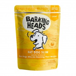 BARKING HEADS FAT DOG SLIM saszetka dla psów z nadwagą Kurczak 300g