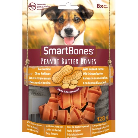 Smart Bones Peanut Butter mini 8 szt