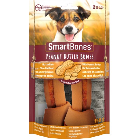 Smart Bones Peanut Butter medium 2 szt
