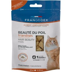 FRANCODEX Przysmak dla kota - piękna sierść 65 g