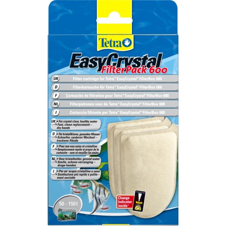 Tetra EasyCrystal Filter Pack 600-wkład gąbka