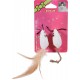 ZOLUX Zabawki dla kota - 2 myszy z piórkami 5 cm
