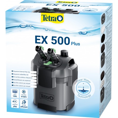 Tetra EX 500 Plus- filtr zewnętrzny do akwarium 100 l